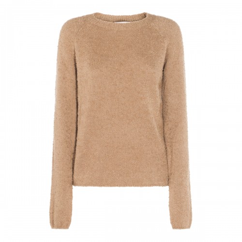BEIGE COTTON KATHY KNITWEAR