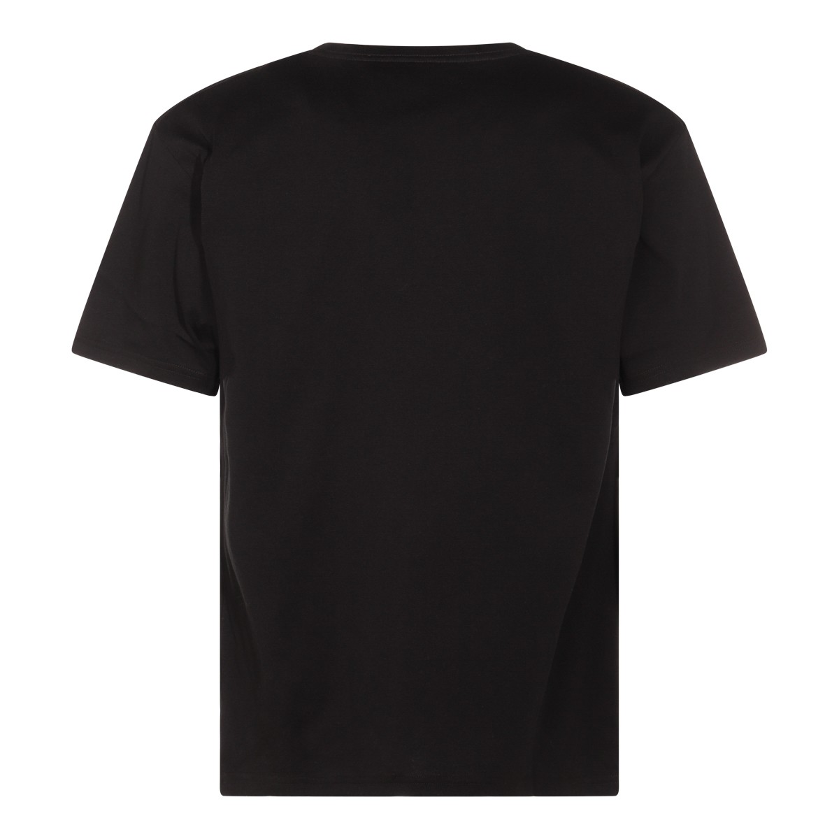 BLACK COTTON T-SHIRT