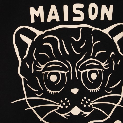 BLACK COTTON T-SHIRT