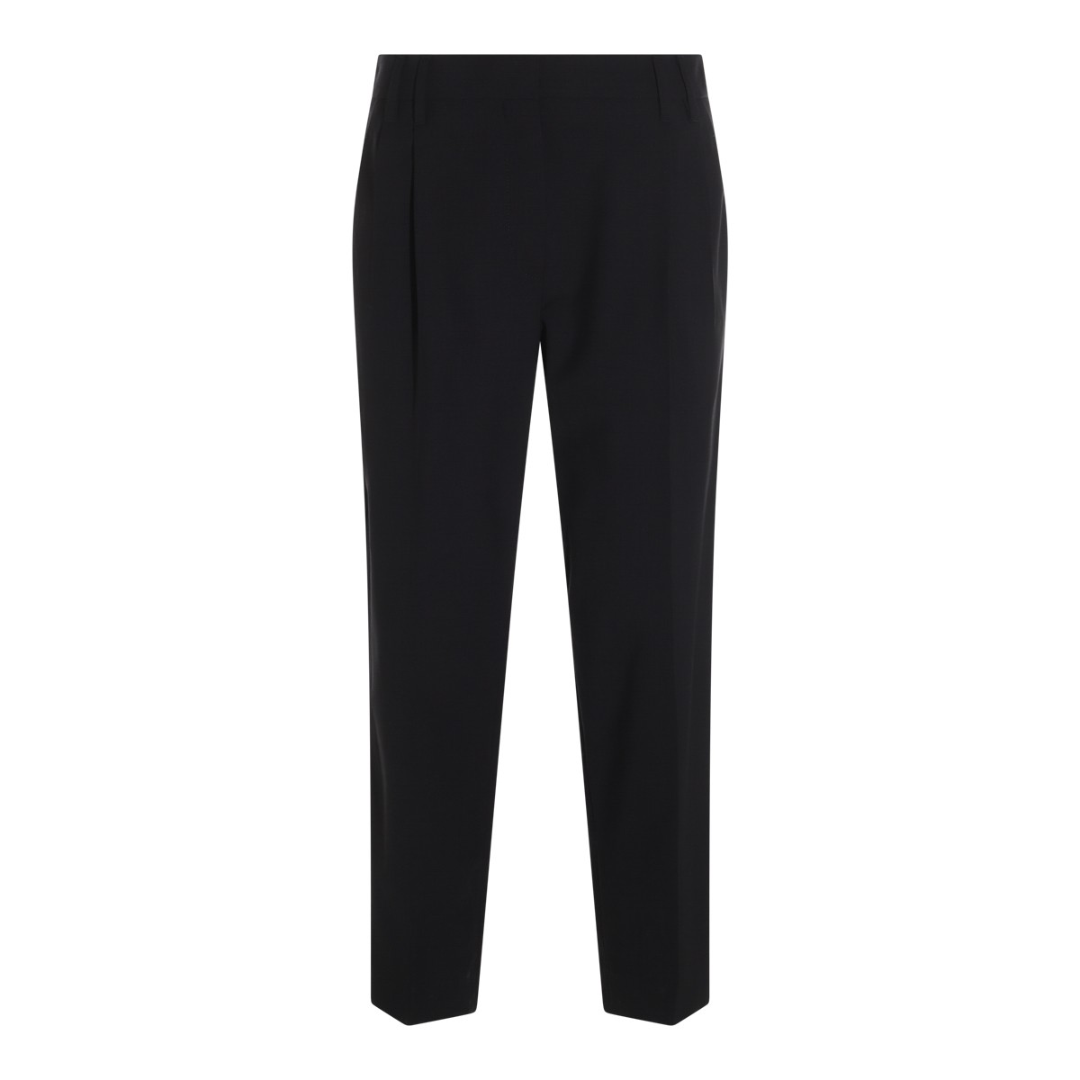 BLUE WOOL PANT