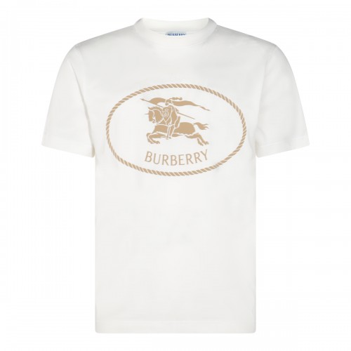 WHITE COTTON T-SHIRT