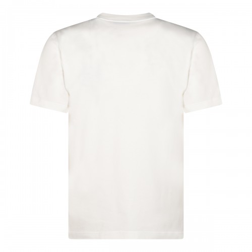 WHITE COTTON T-SHIRT