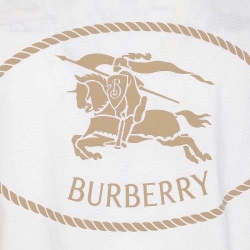 WHITE COTTON T-SHIRT