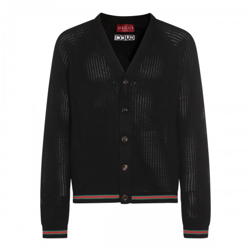 BLACK COTTON KNITWEAR