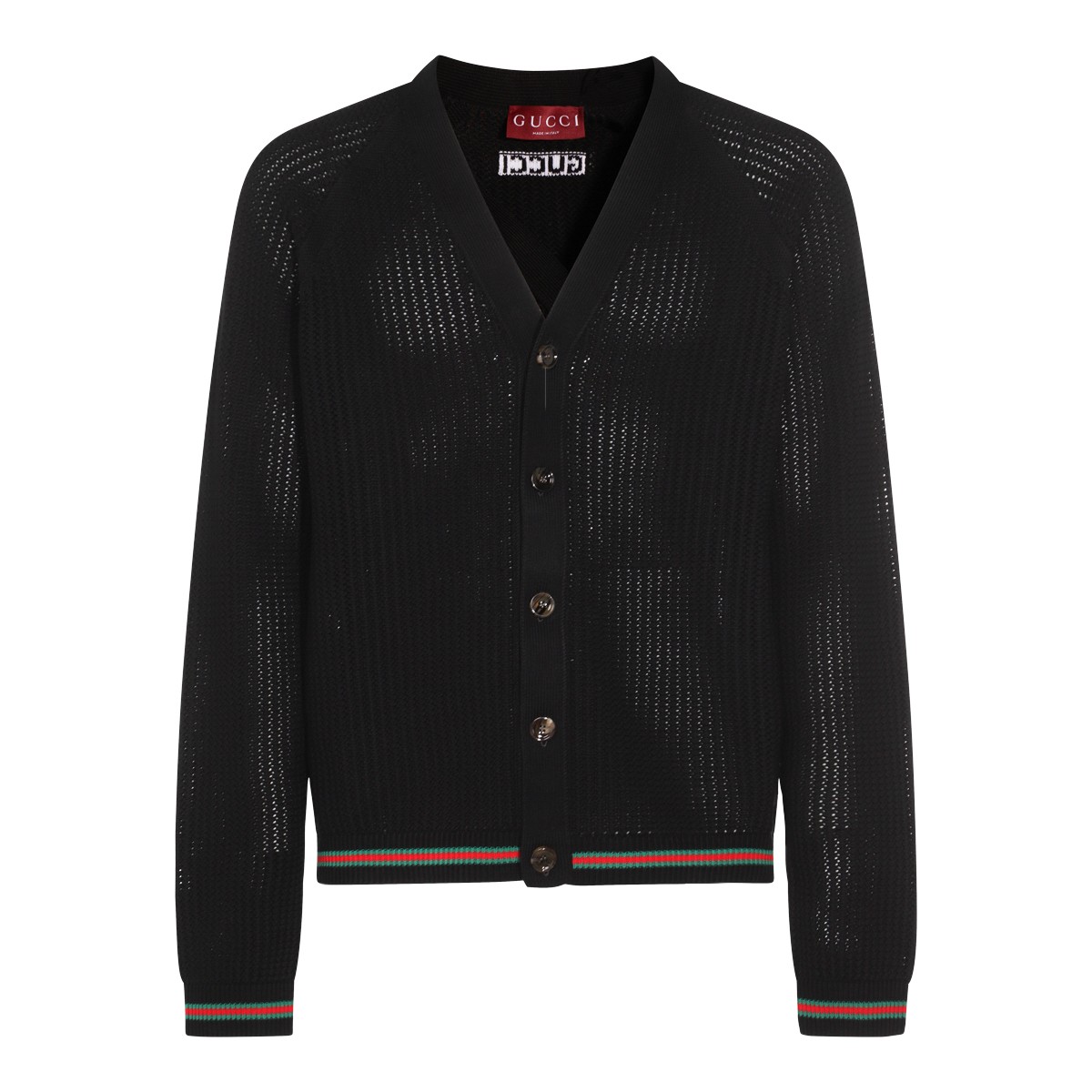 BLACK COTTON KNITWEAR