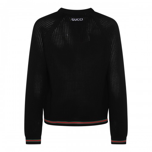 BLACK COTTON KNITWEAR