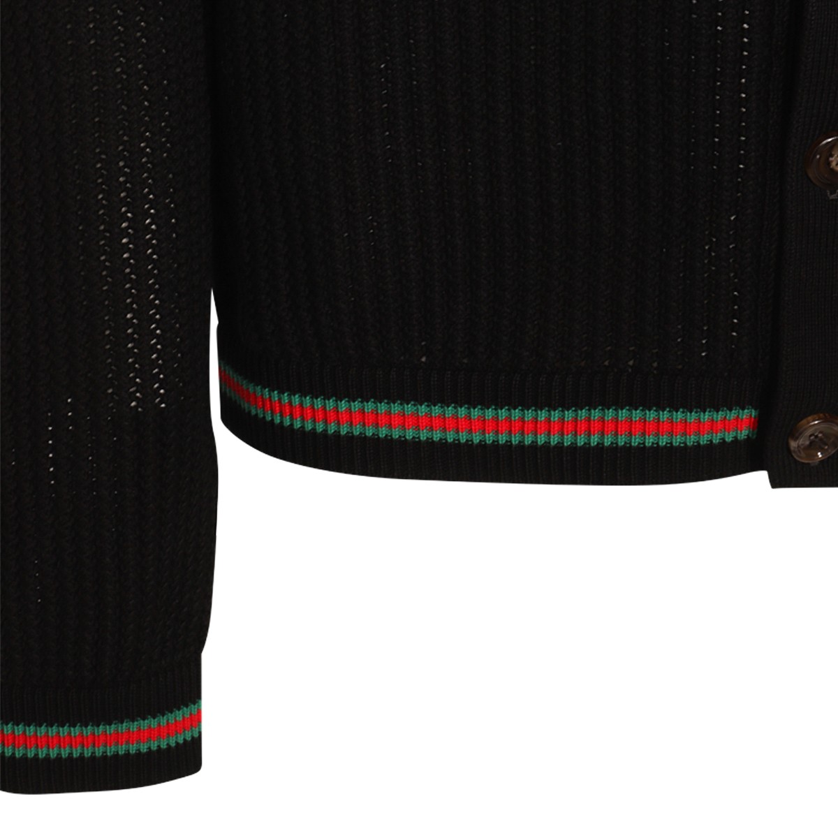BLACK COTTON KNITWEAR