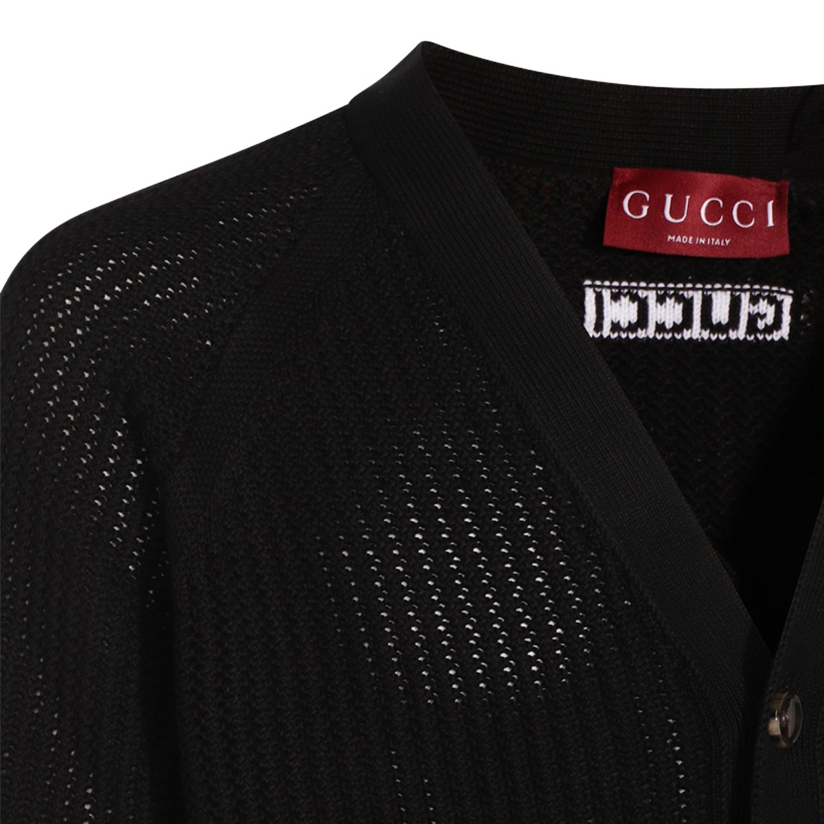 BLACK COTTON KNITWEAR