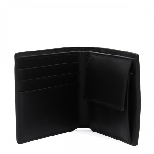 BLACK LEATHER WALLET