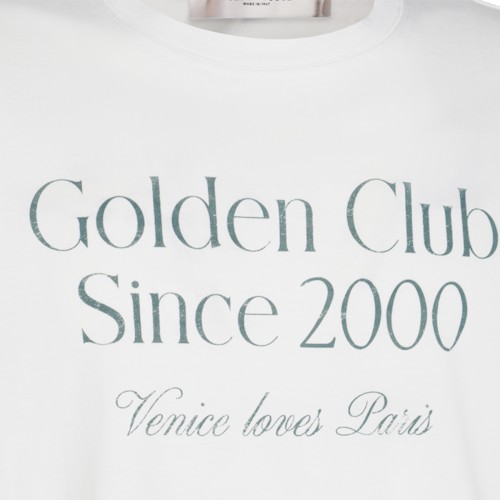 WHITE COTTON T-SHIRT