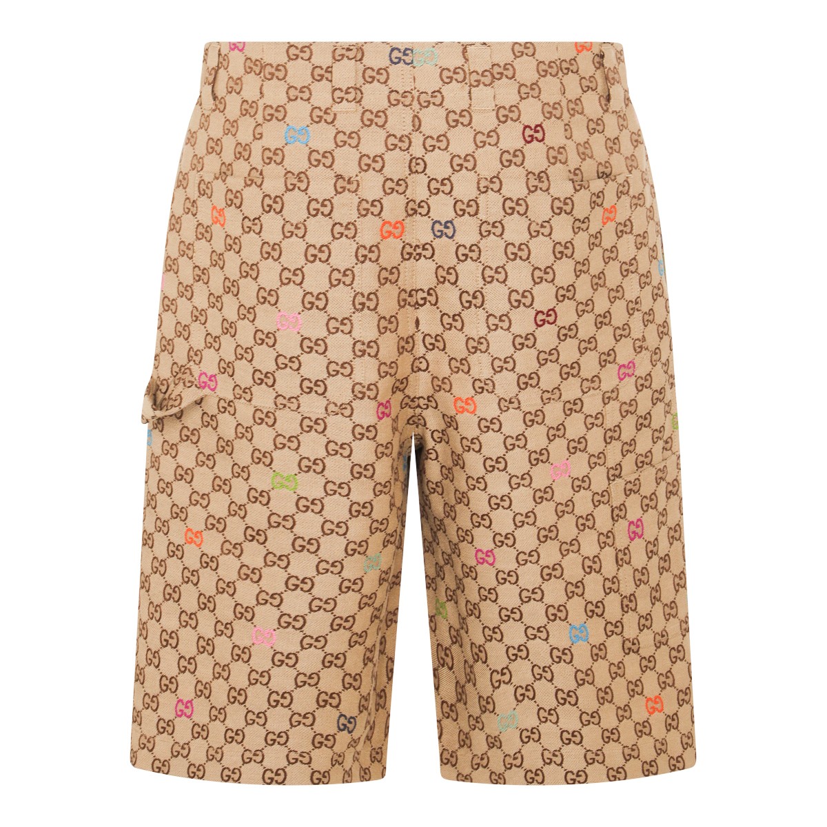 BEIGE COTTON SHORTS BEIGE COTTON SHORTS