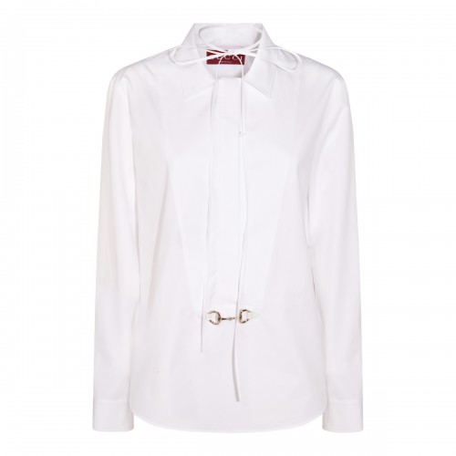 WHITE COTTON SHIRT
