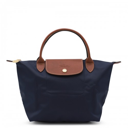 BLUE LEATHER LE PLIAGE ORIGINAL S TOTES