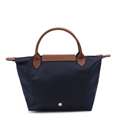 BLUE LEATHER LE PLIAGE ORIGINAL S TOTES