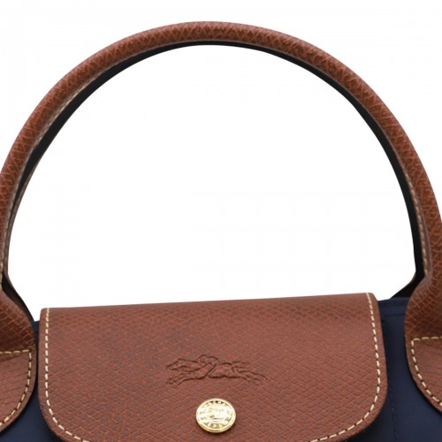 BLUE LEATHER LE PLIAGE ORIGINAL S TOTES