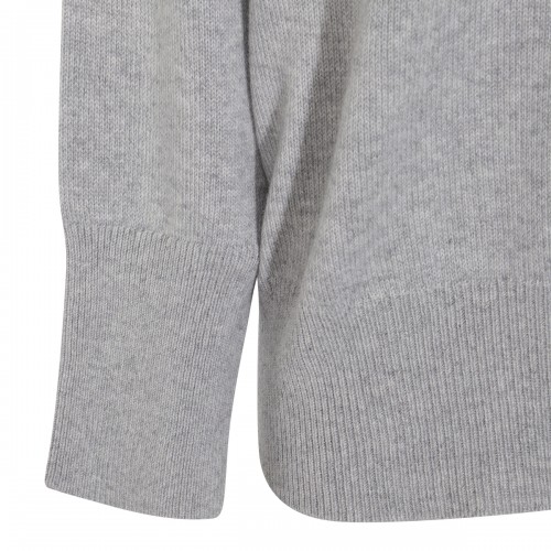 GREY COTTON KNITWEAR