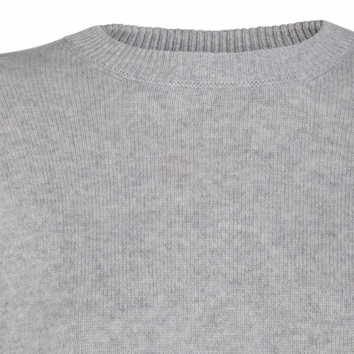 GREY COTTON KNITWEAR