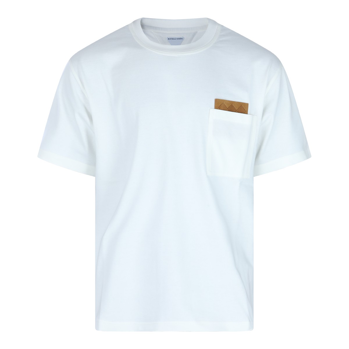WHITE COTTON T-SHIRT
