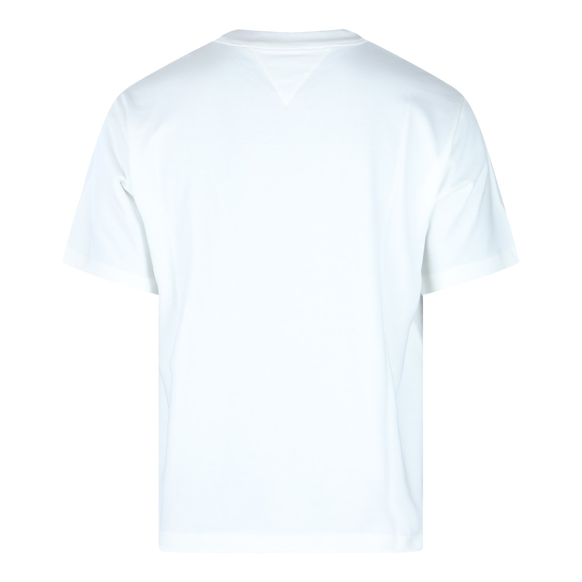 WHITE COTTON T-SHIRT