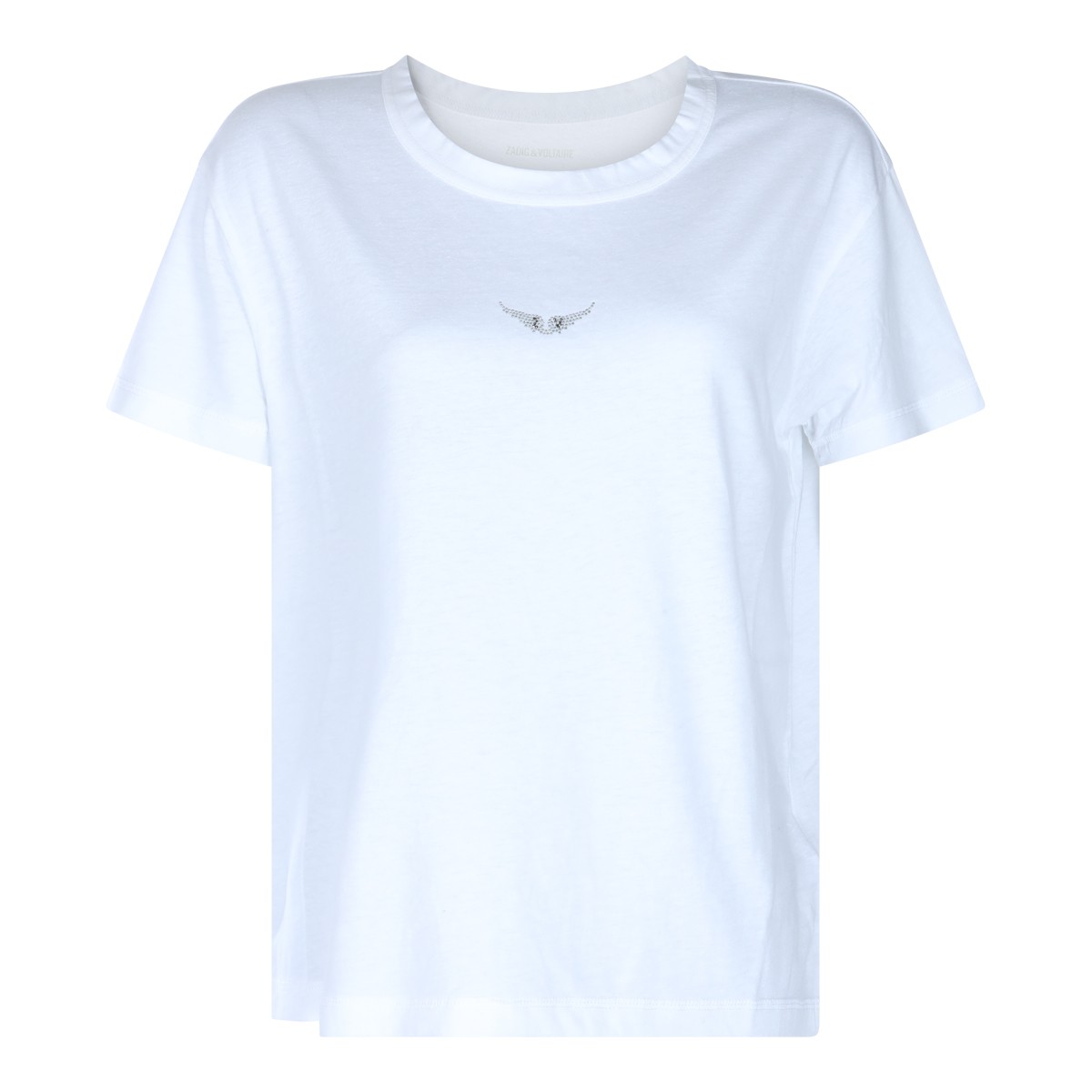 WHITE COTTON T-SHIRT WHITE COTTON T-SHIRT