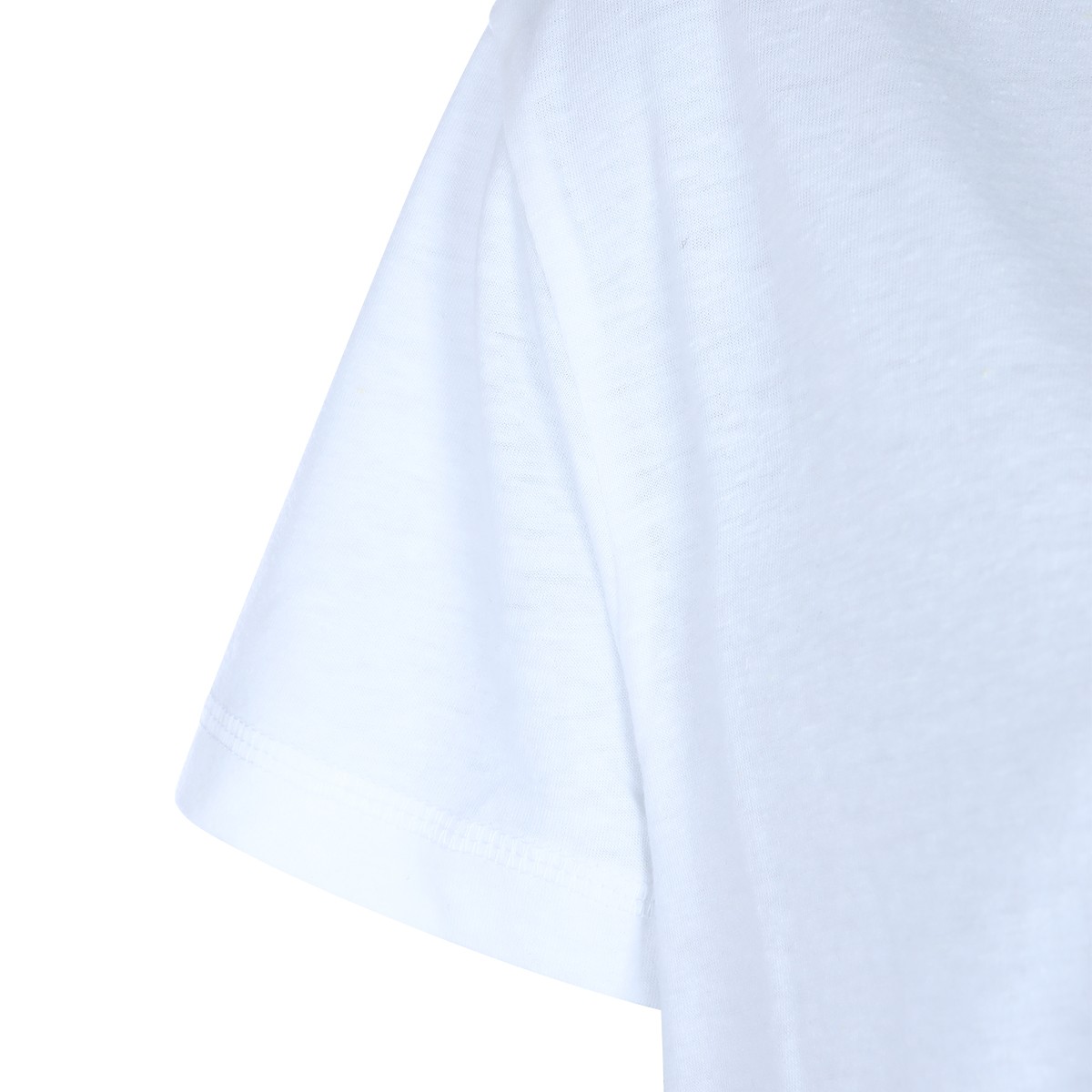 WHITE COTTON T-SHIRT WHITE COTTON T-SHIRT