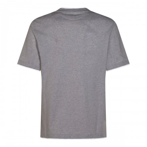 DARK GREY COTTON T-SHIRT