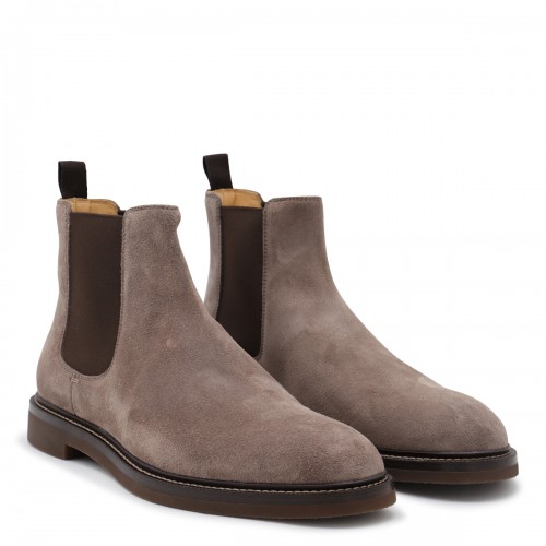 LIGHT BROWN LEATHER BOOTS