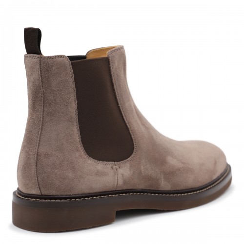 LIGHT BROWN LEATHER BOOTS