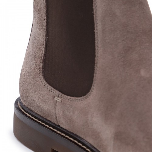 LIGHT BROWN LEATHER BOOTS