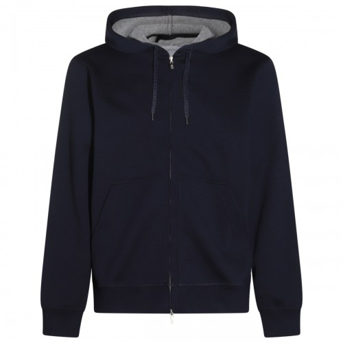 NAVY COTTON SWEATSHIRT