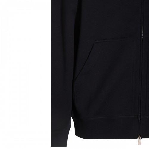 NAVY COTTON SWEATSHIRT