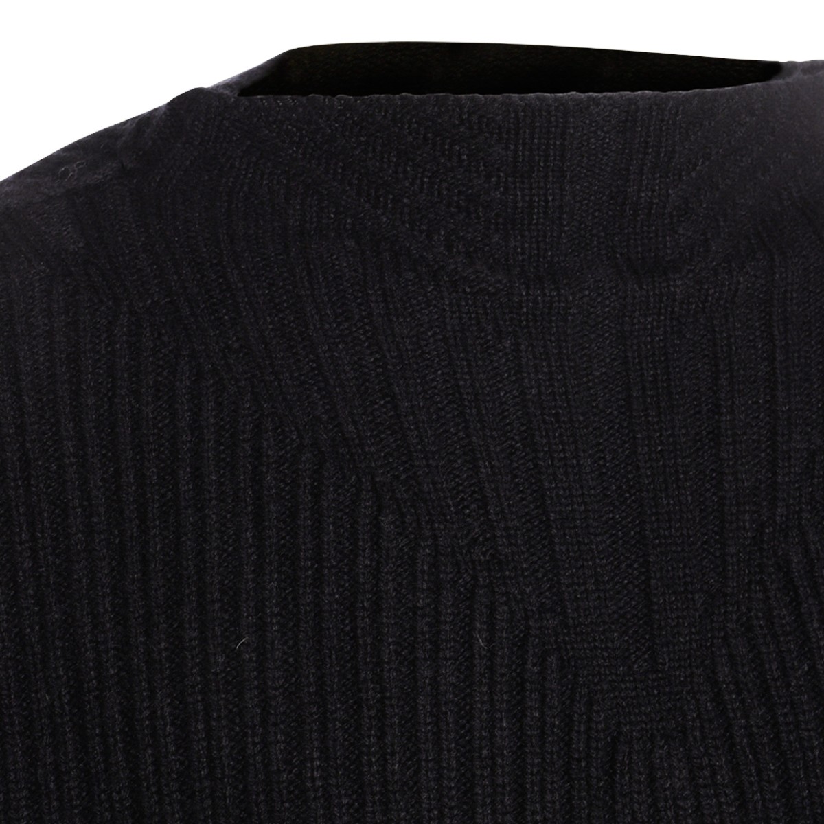 BLACK WOOL KNITWEAR BLACK WOOL KNITWEAR