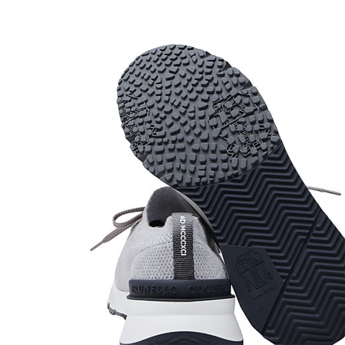 GREY CANVAS SNEAKERS