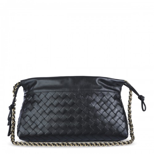 BLACK LEATHER POUCH