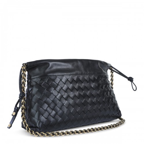 BLACK LEATHER POUCH