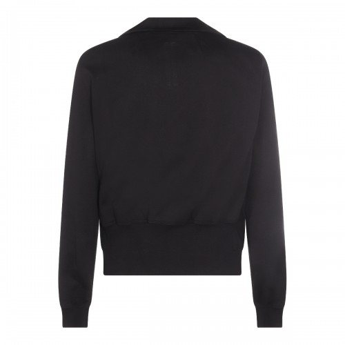 BLACK COTTON MOUNT SWEATSHIRT
