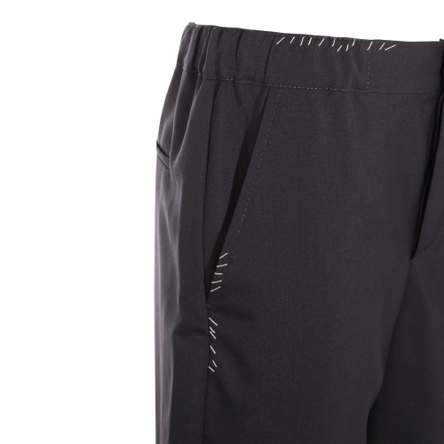 BLACK COTTON PANTS