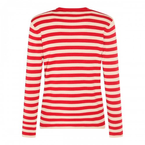 RED AND WHITE COTTON KNITWEAR 2