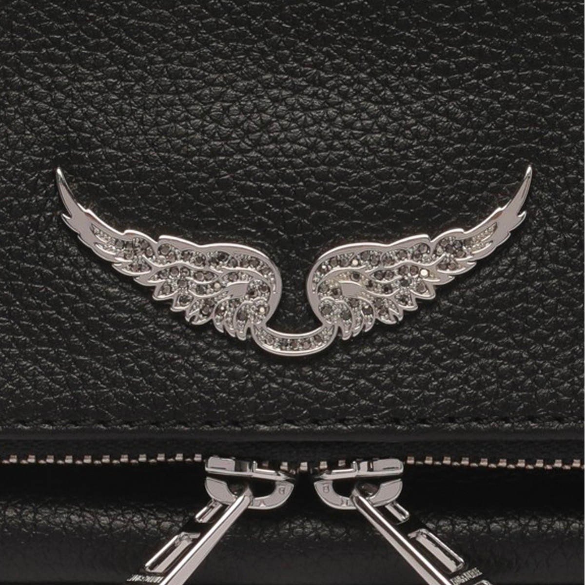 BLACK LEATHER ROCK SHOULDER BAG BLACK LEATHER ROCK SHOULDER BAG