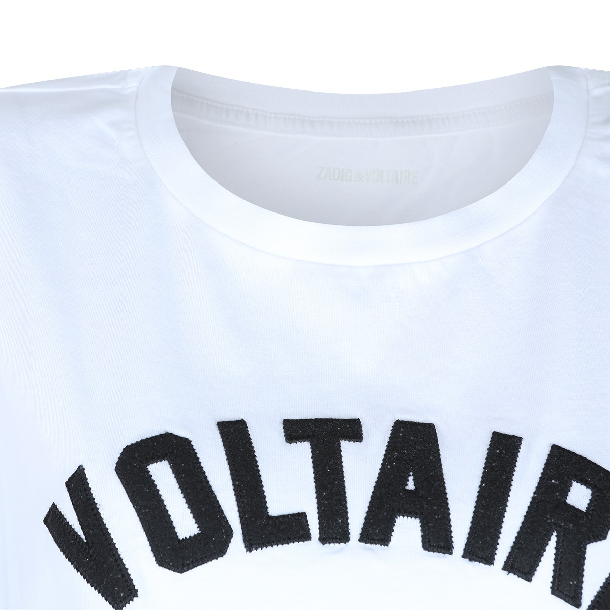 WHITE COTTON T-SHIRT WHITE COTTON T-SHIRT