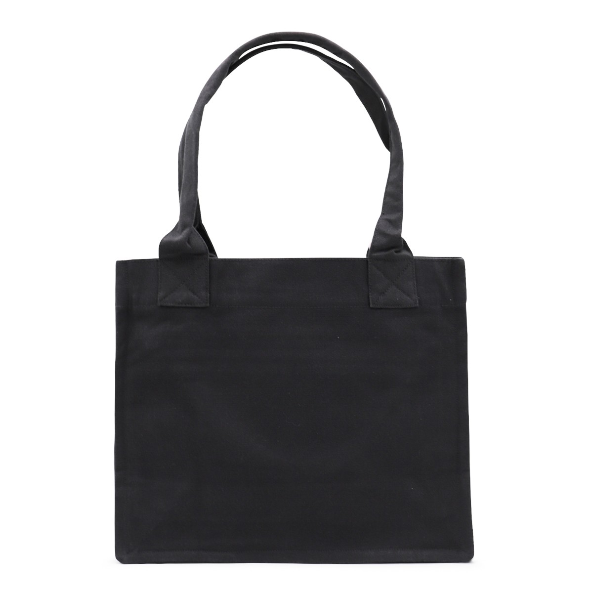 BLACK COTTON TOTE BLACK COTTON TOTE