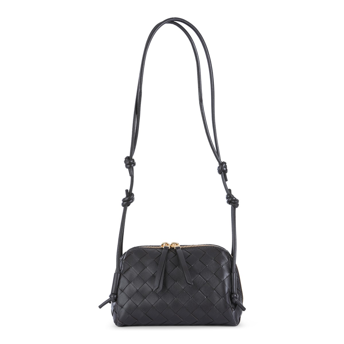 DARK BROWN LEATHER CONCERT POUCH