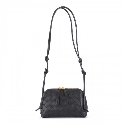 DARK BROWN LEATHER CONCERT POUCH