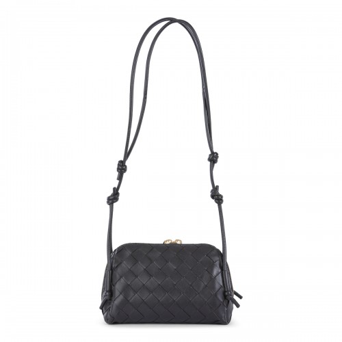DARK BROWN LEATHER CONCERT POUCH