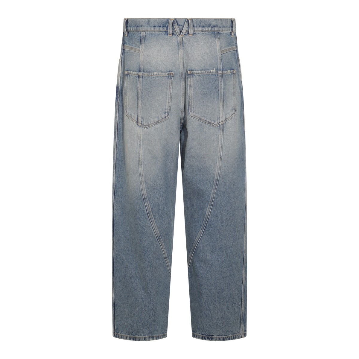 LIGHT BLUE COTTON JEANS