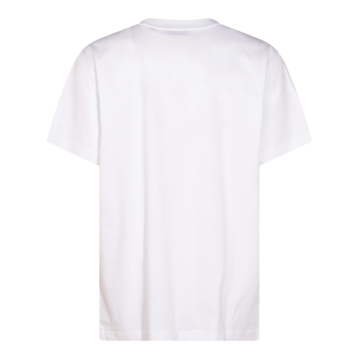 WHITE COTTON T-SHIRT