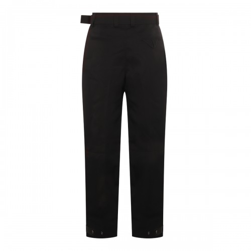 BLACK WOOL PANTS 2