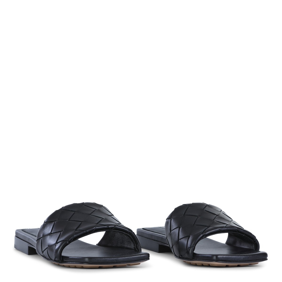 BLACK LEATHER SANDALS BLACK LEATHER SANDALS