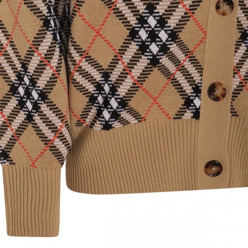 BEIGE WOOL KNITWEAR