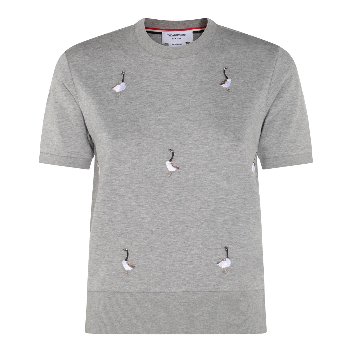GREY COTTON KNITWEAR